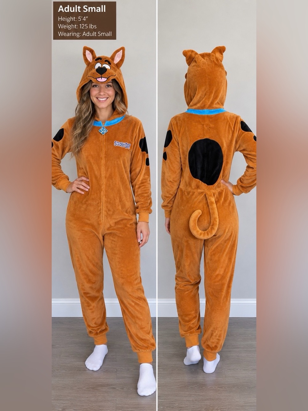 Adult Mom Halloween Costume Scooby Doo Size XS SMALL S with pockets!